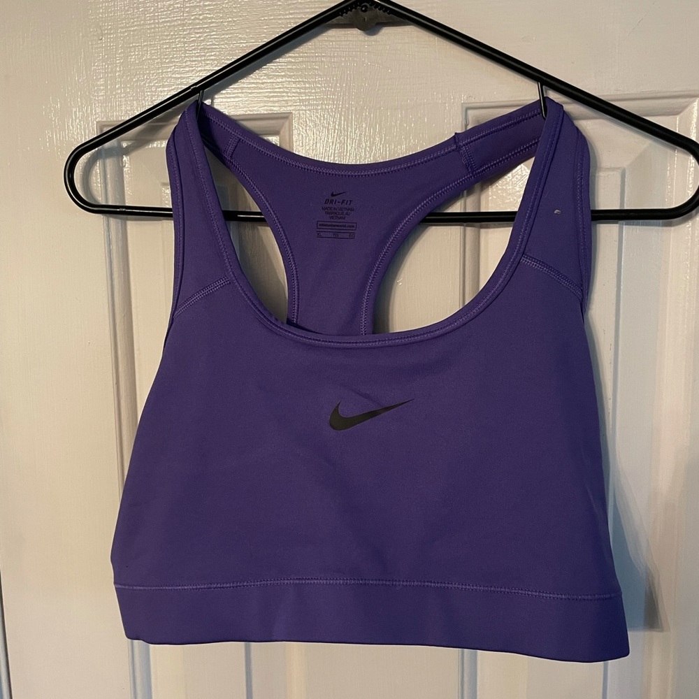 Purple Nike Sports Bra